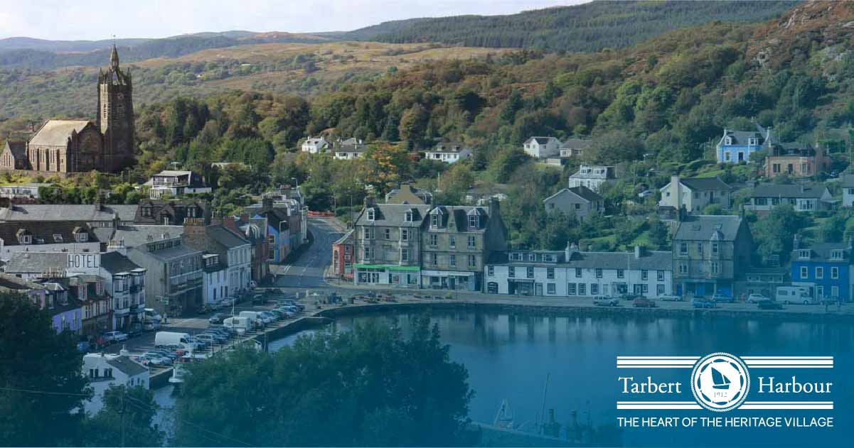 Heritage Village Tarbert Harbour, Loch Fyne, Scotland